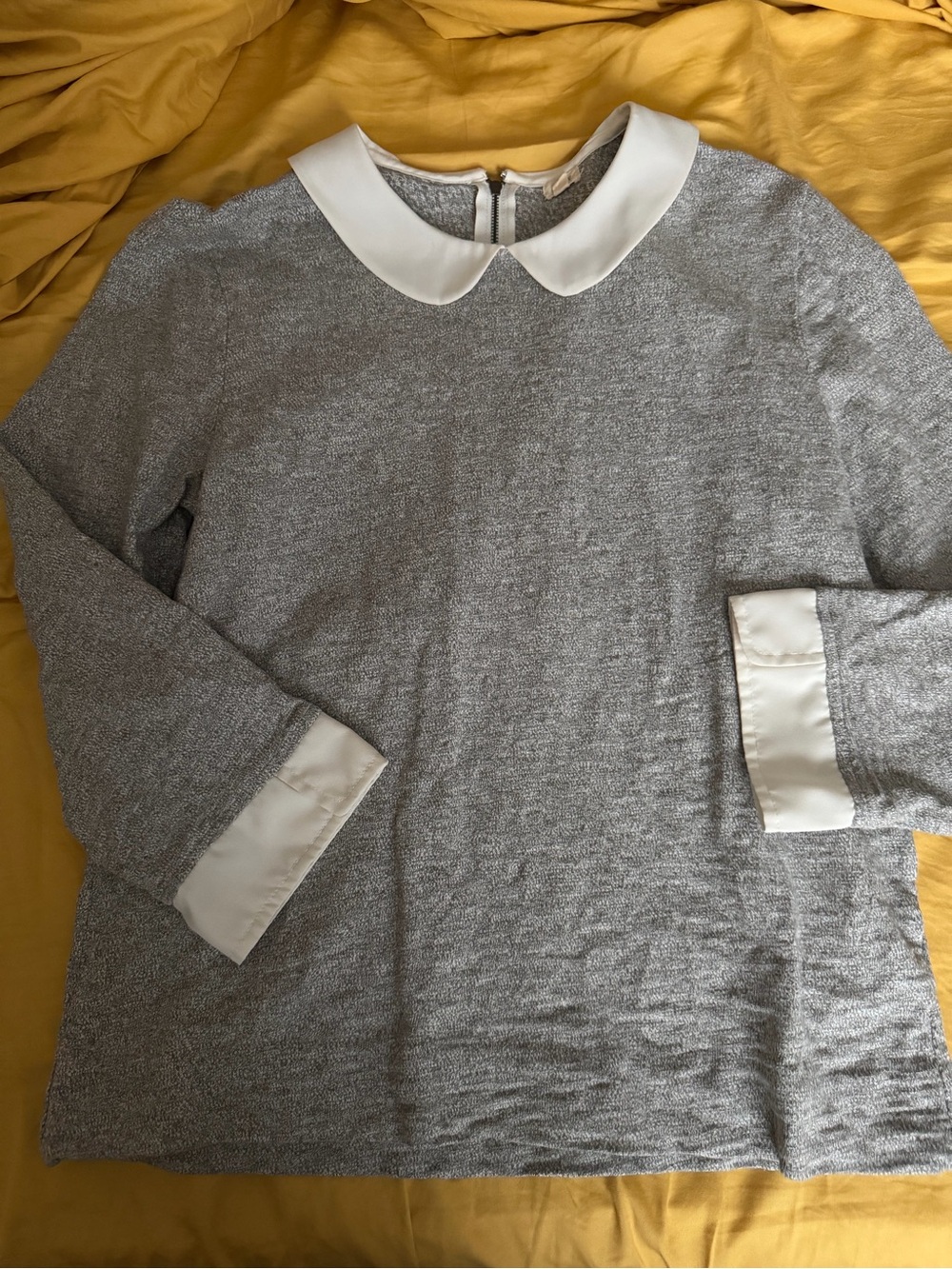J Crew Woman’s Collared Dress Top (Size: M)